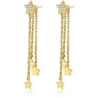 Pendientes Sagapo Mujer Aurora in Acero Cristallo SAR35